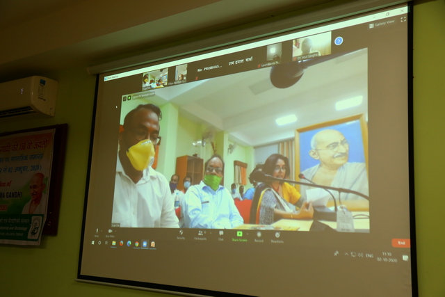 Closing Ceremony program through Video Conferencing- ICAR-NINFET, Kolkata