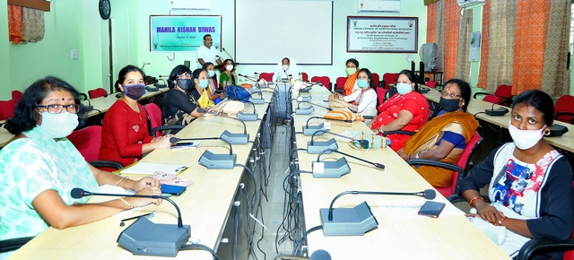 Participants of Mahila Kishan Diwas
